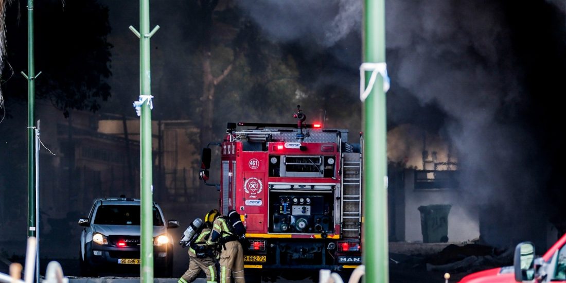 resized_israel suffers worst rocket barrage in years